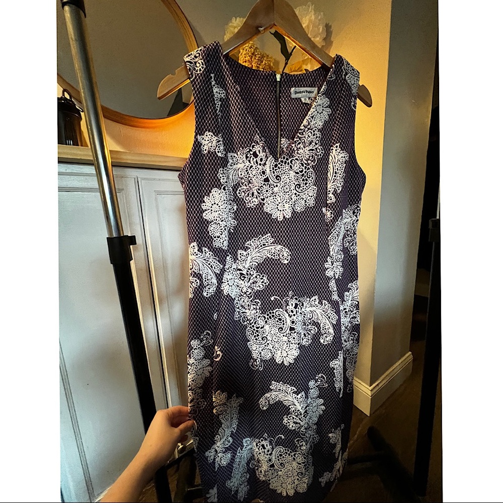 Shelby and Palmer Purple Lace Dress